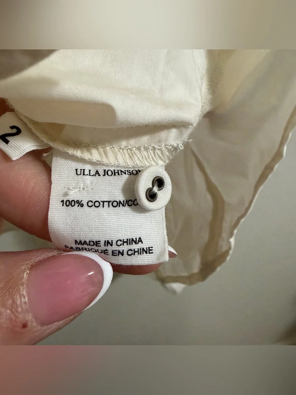 Ulla Johnson measurements approx